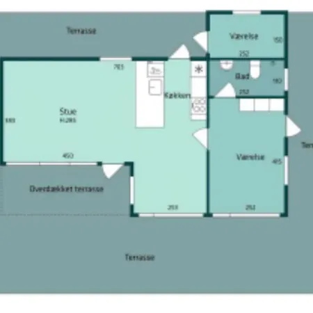 By Sejero Bay With Natural Plot Feriehus
